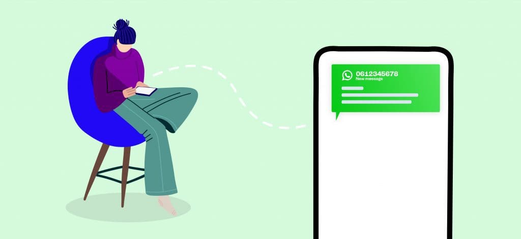 Direct een telefoonnummer | Bconnect