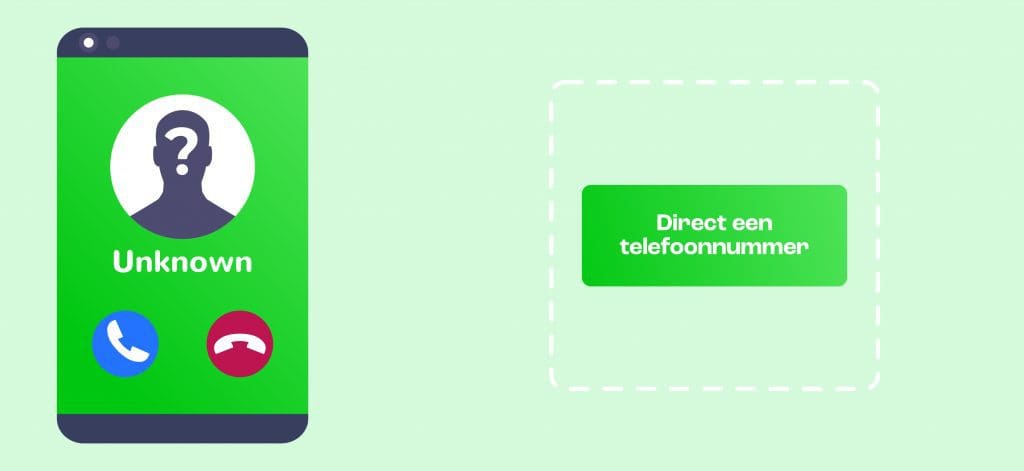 Direct een telefoonnummer | Bconnect Live Chat