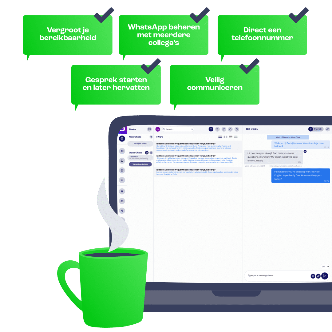 De voordelen van WhatsApp business