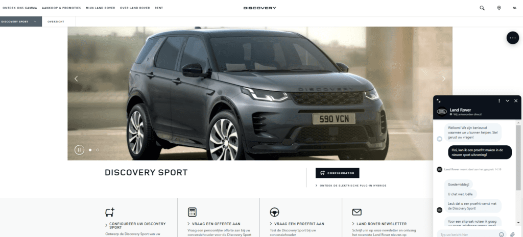 AI Chatbot Automotive | Bconnect