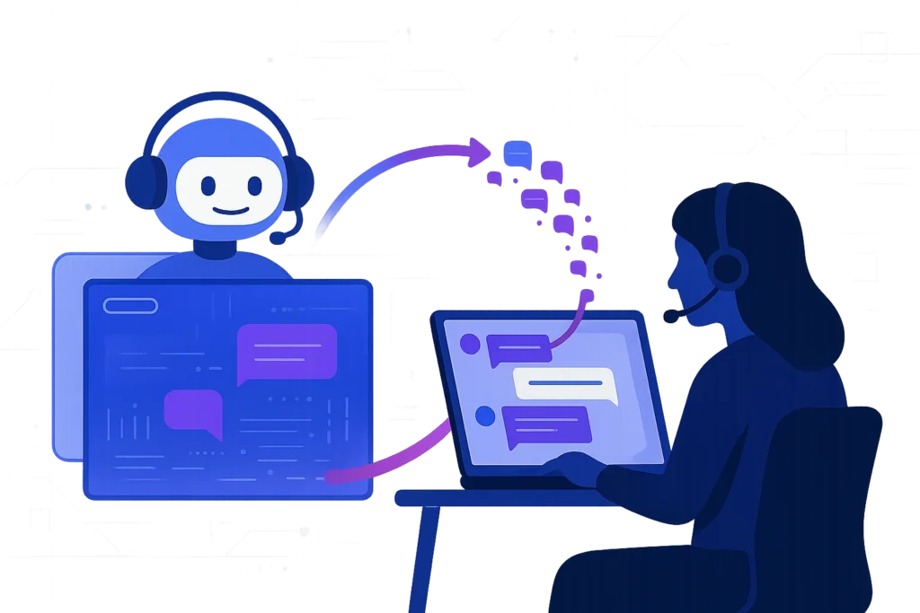 samenwerking tussen mens en AI