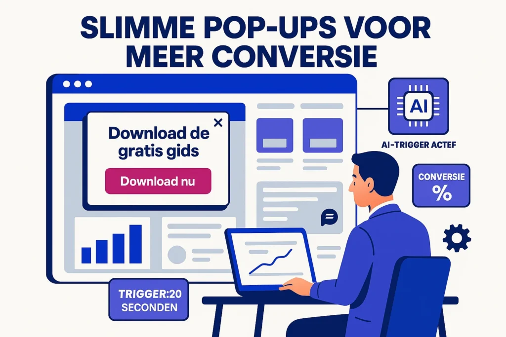 Pop Ups landingspagina