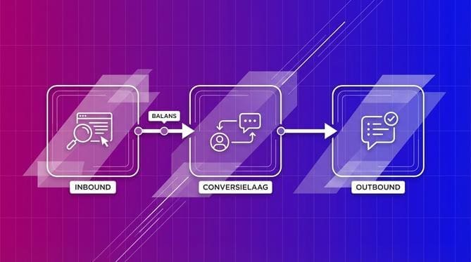Wanneer kies je voor inbound, outbound of een combinatie?