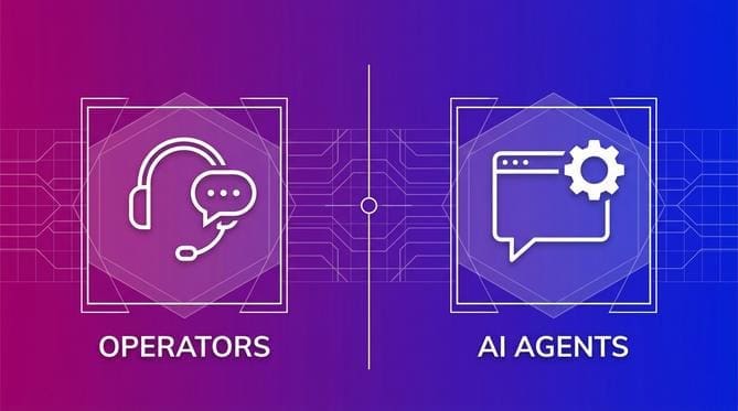 Menselijke operators versus AI Agents: wanneer kies je wat?